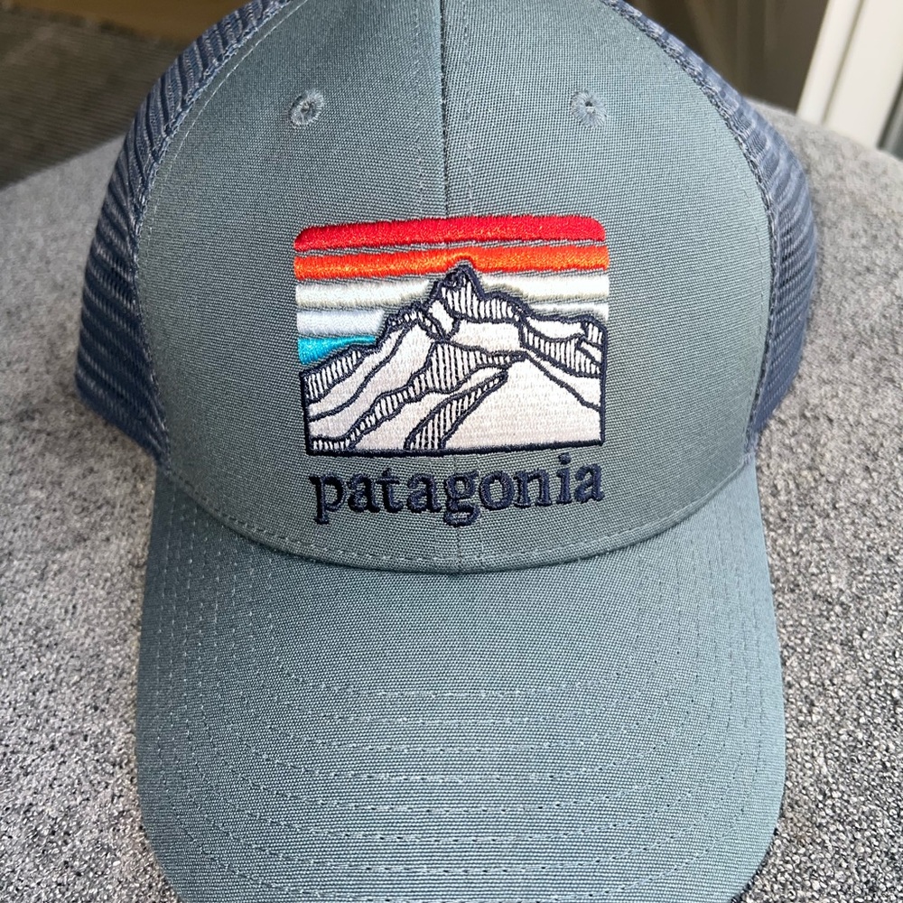 Patagonia Gray/Blue Mountain Cap